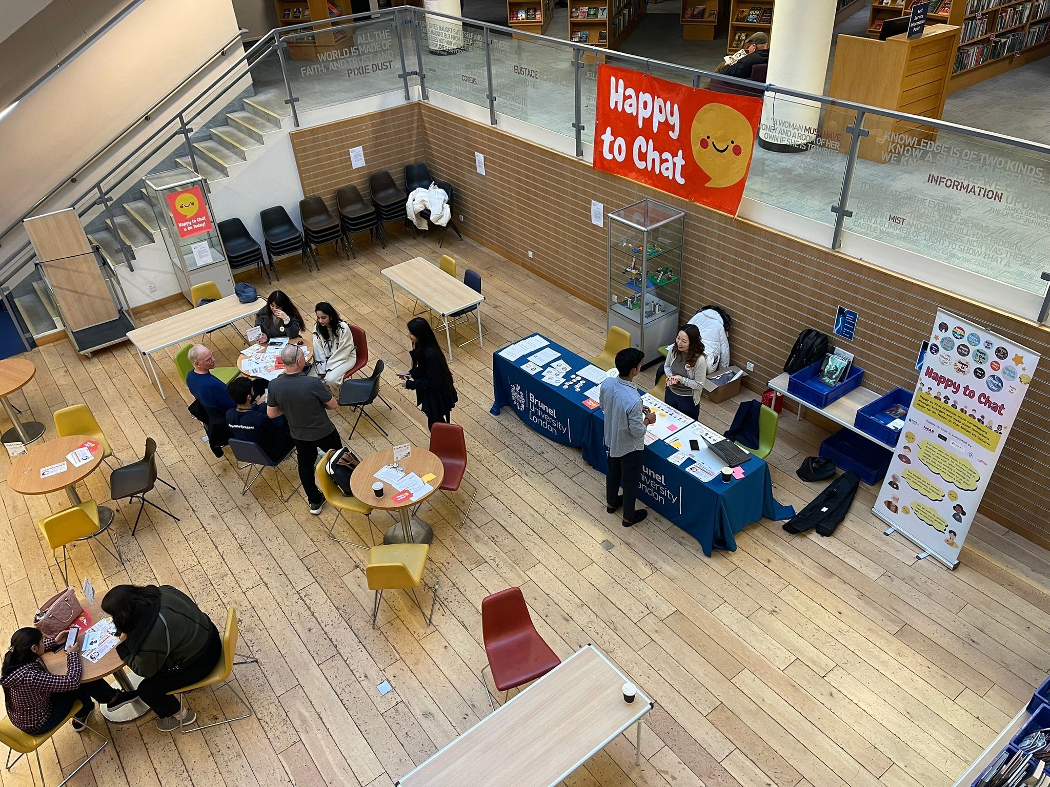 Uxbridge Library Happy to Chat