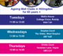 New Ageing Well Clubs A4 poster April 26 updated 90x80